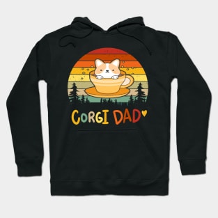 Corgi Dad  (40) Hoodie